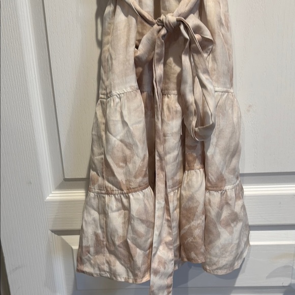 Cloth & Stone Cream Halter Backless Sundress - Picture 5 of 8